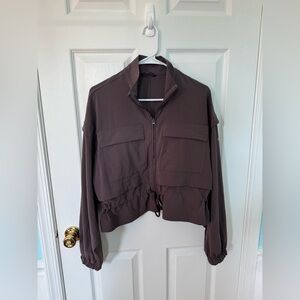 Alo women’s work out jacket, size medium
